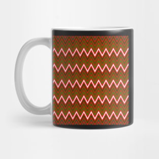 Christmas Chevron Pattern Mug